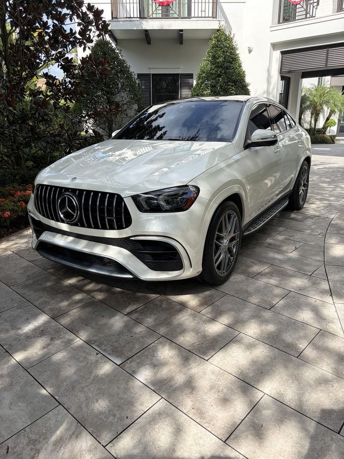 Mercedes-AMG GLE 63 Coupe in Alpine White after a full detail by Dany, Jupiter FL